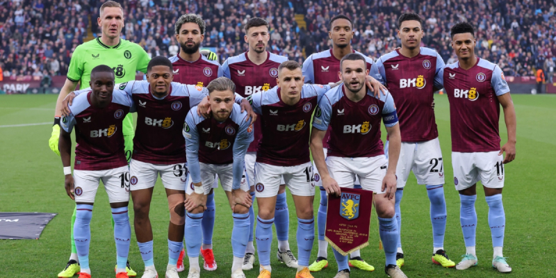 Đội hình xuất phát chính thức tại tứ kết FA Cup của Aston Villa