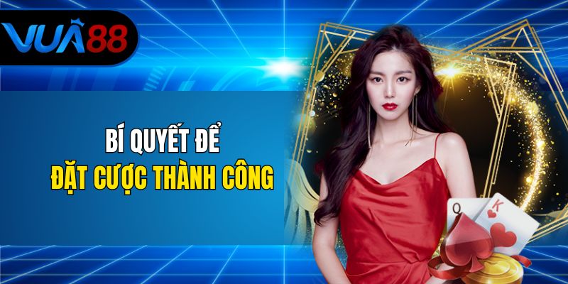 Bí quyết để đặt cược thành công trong Poker Texas Live Vua88